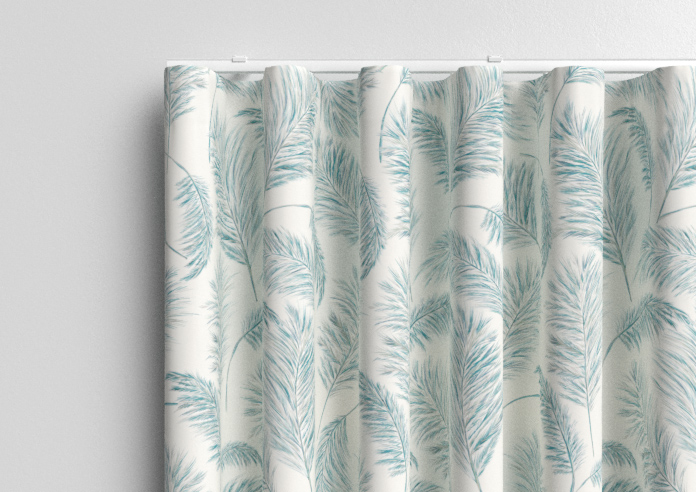 Pampas Grass, Blue Topaz - Made to Measure Curtain - Image 13